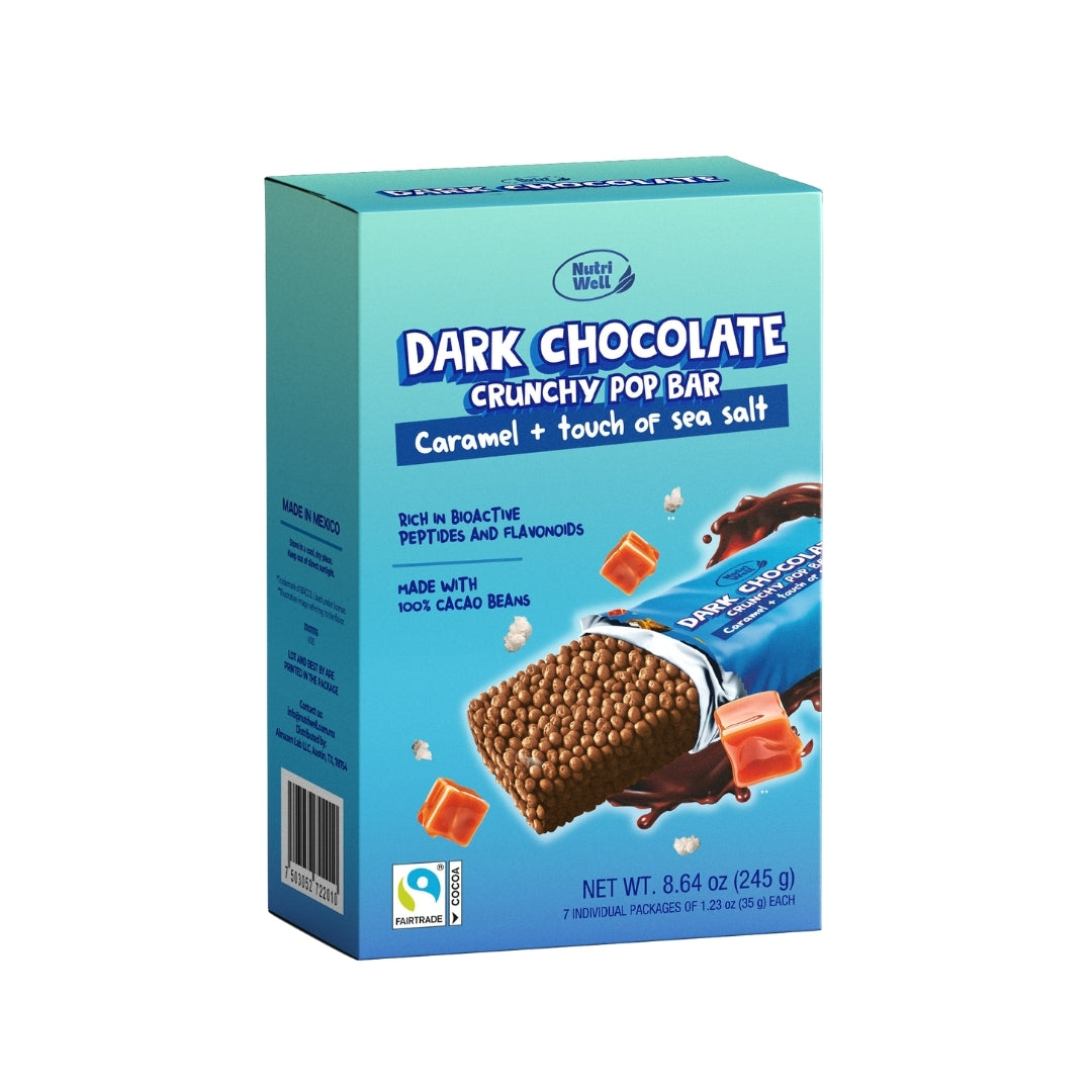 Dark Chocolate Crunchy Pop Bar
