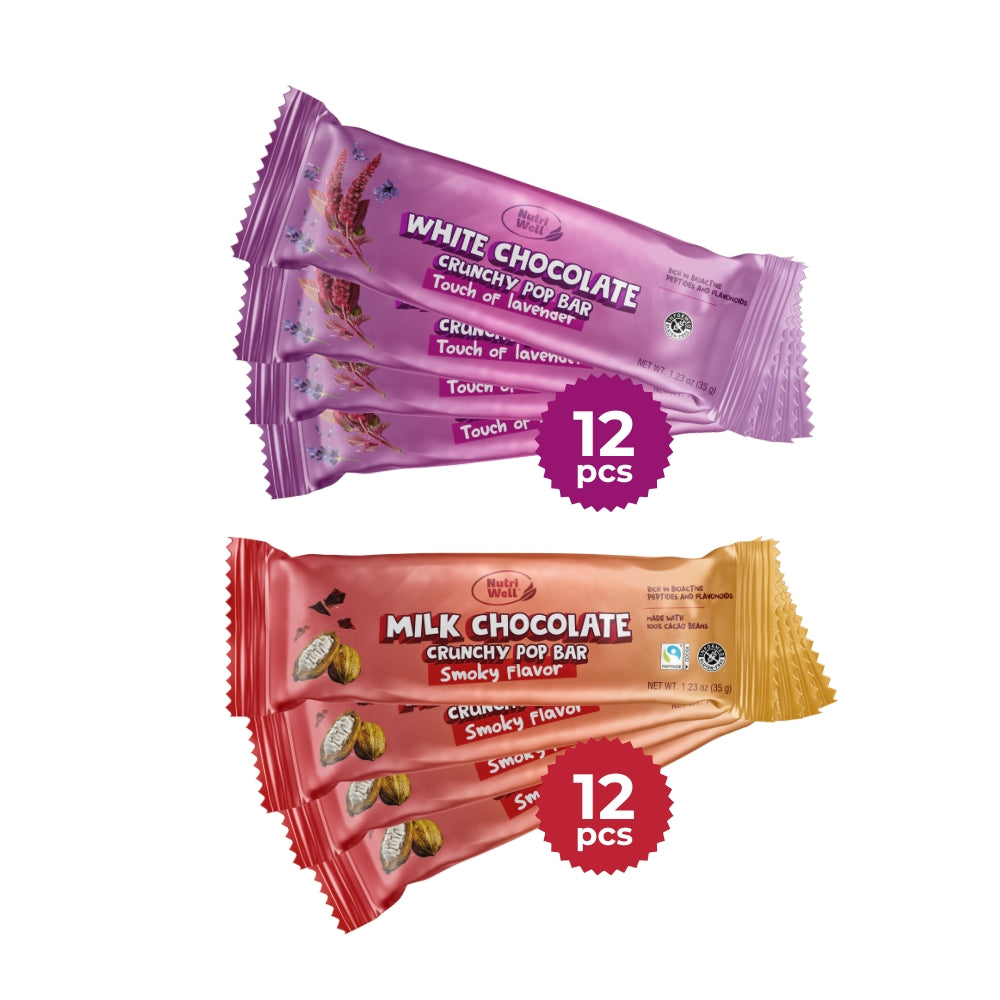 Mix Pack of Crunchy Pop Bars