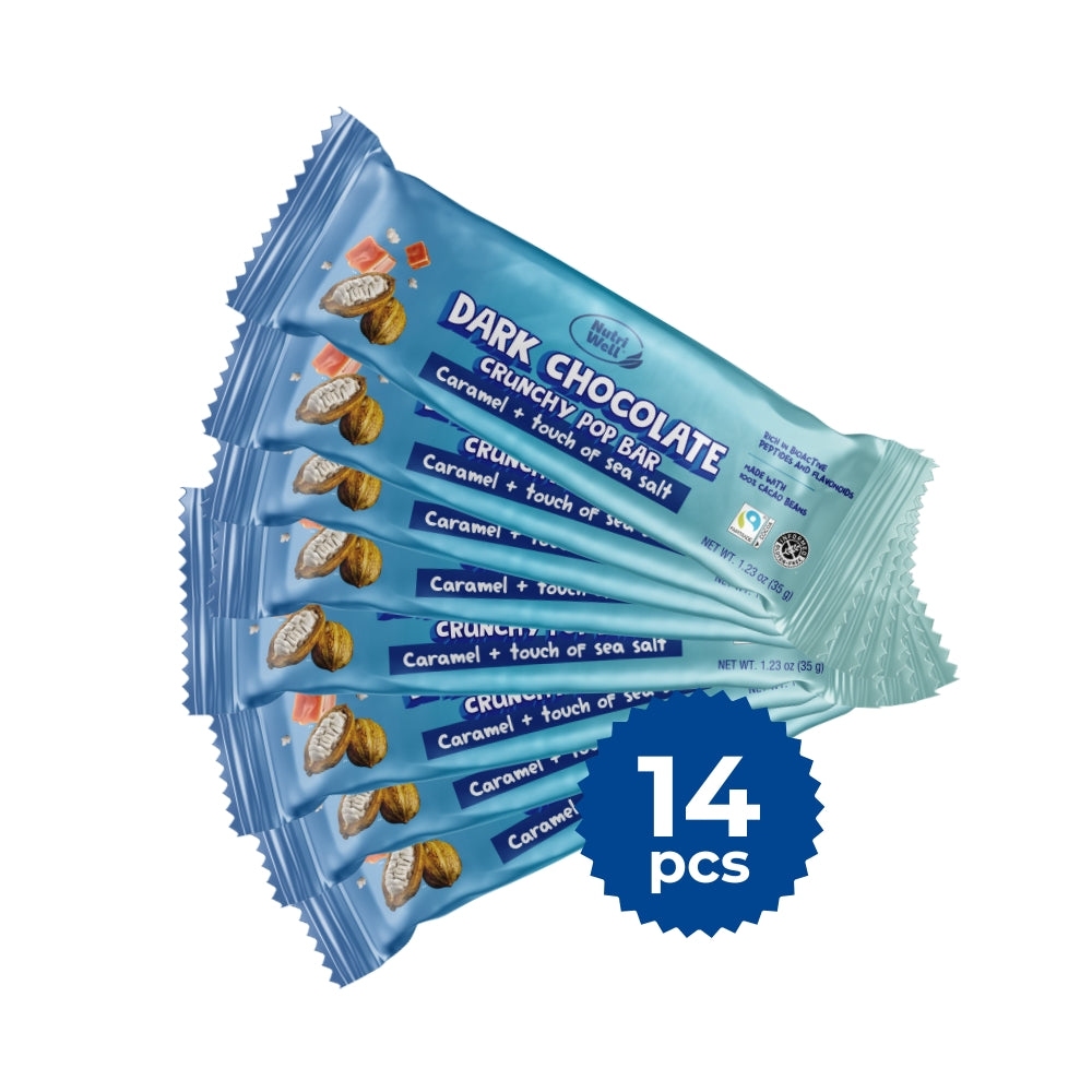Pack of Dark Chocolate Crunchy Pop Bars