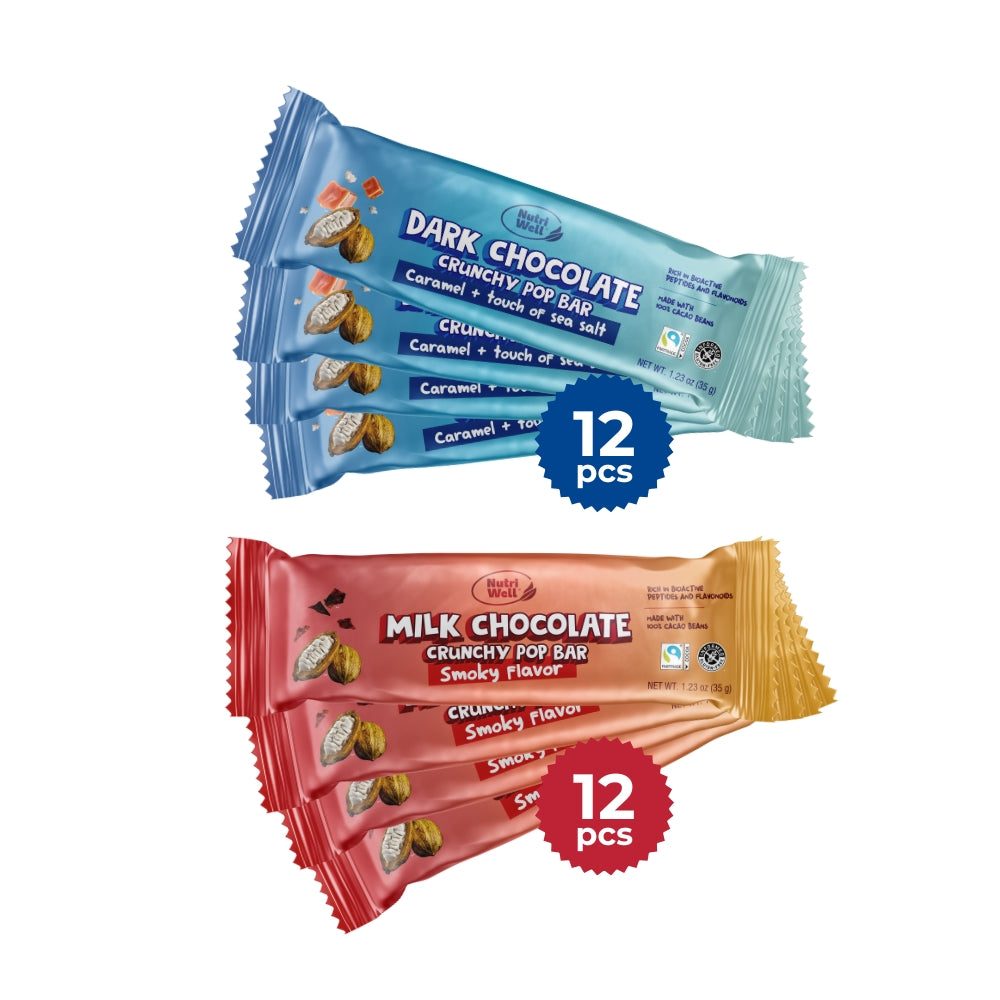 Mix Pack of Crunchy Pop Bars