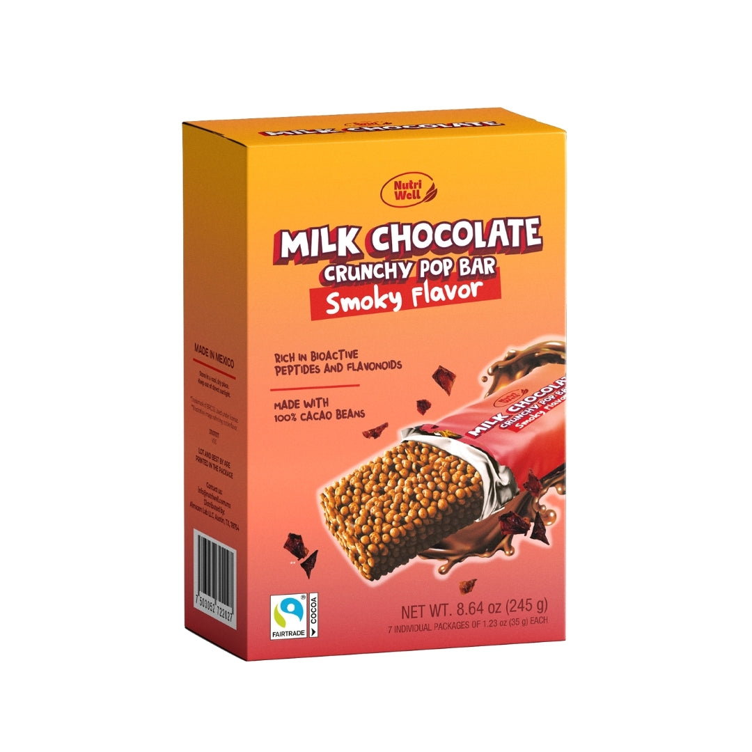 Chocobarras de Amaranto con Chile Ancho