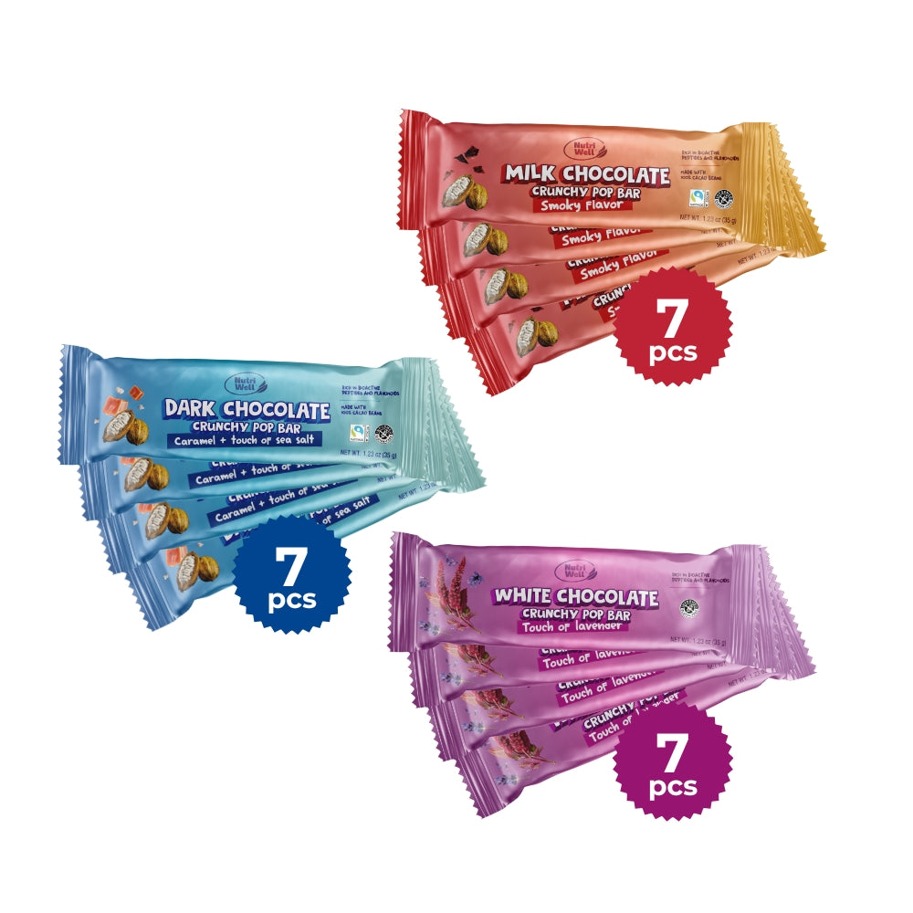 Mix Pack of Crunchy Pop Bars