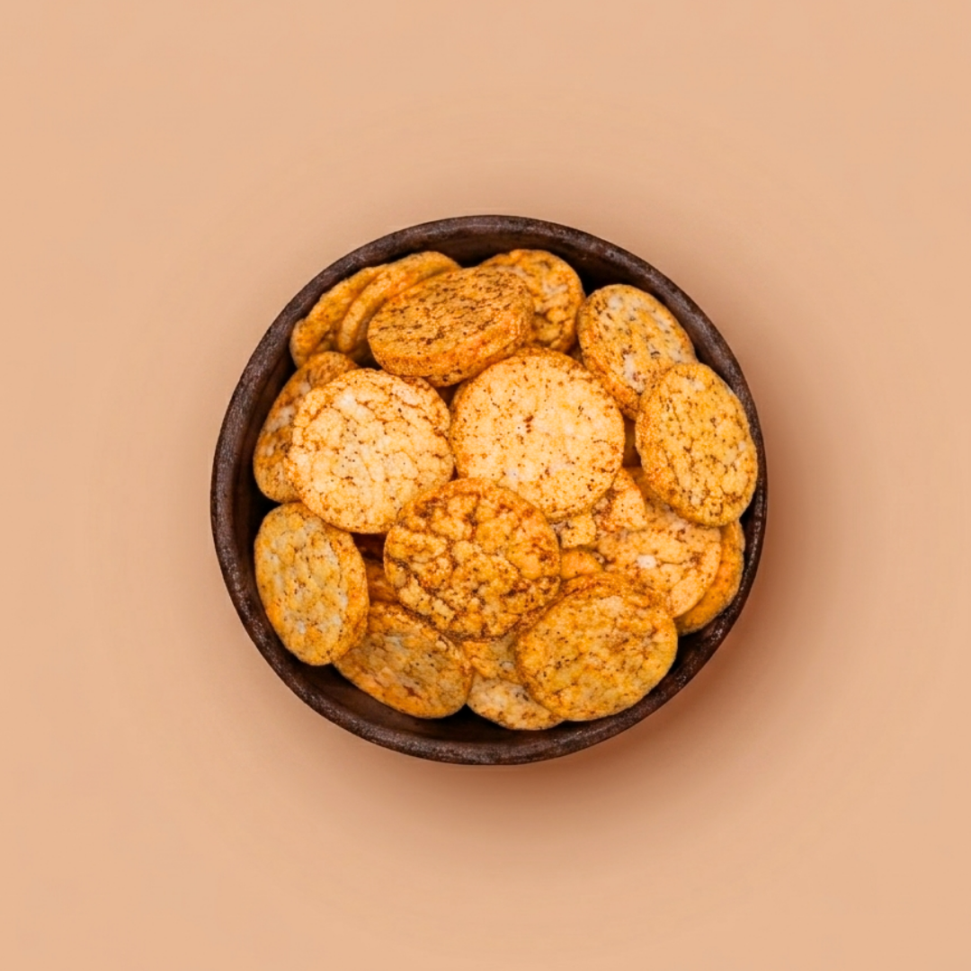 Air-Puffed Rice Cakes Lime & Chili