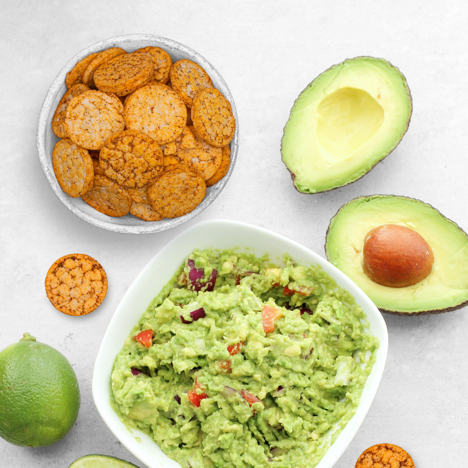 Air-Puffed Rice Cakes Lime & Chili