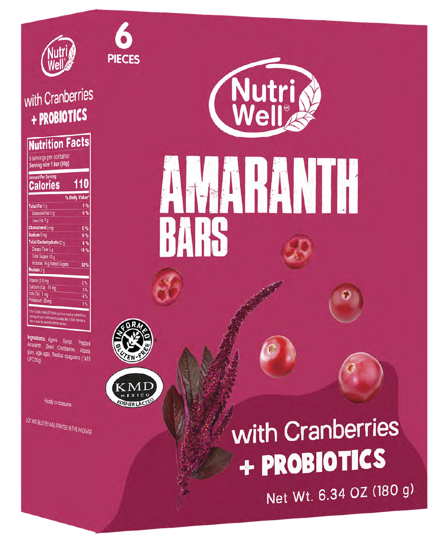 With cranberries